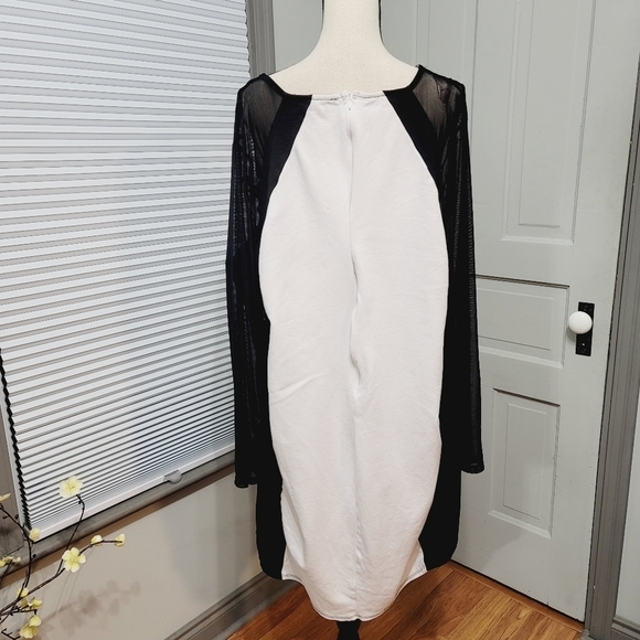 ASHLEY Stewart Mesh Paneled Bodycon Dress - Picture 4 of 6